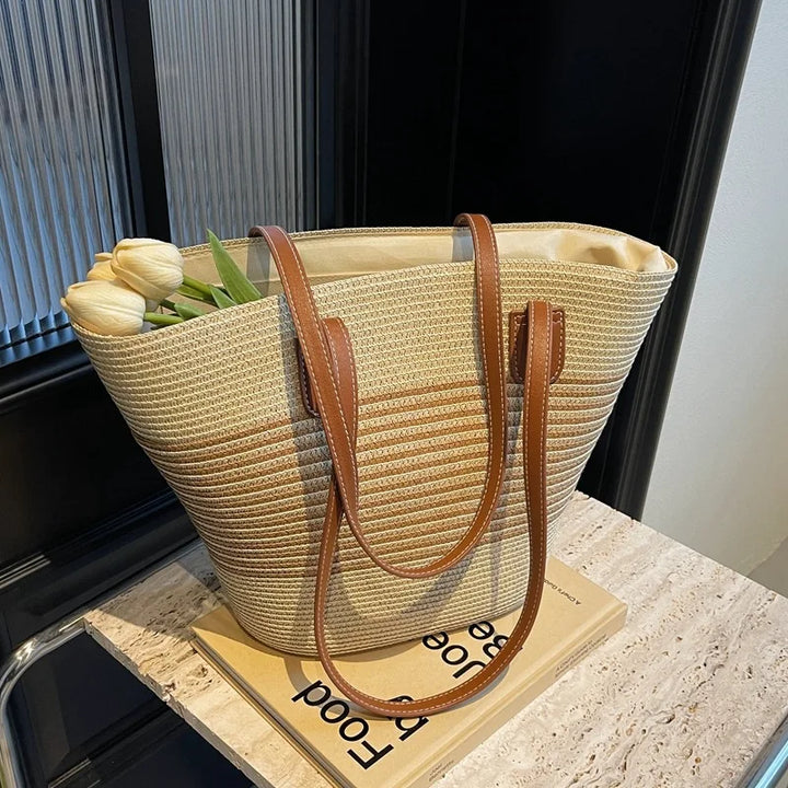 Maraya – The Inswind Straw Shoulder Bag