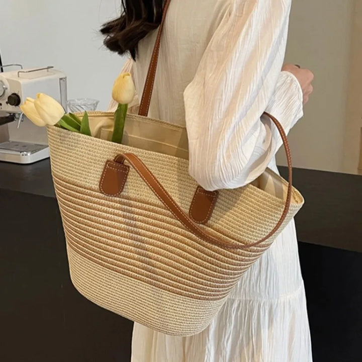 Maraya – The Inswind Straw Shoulder Bag