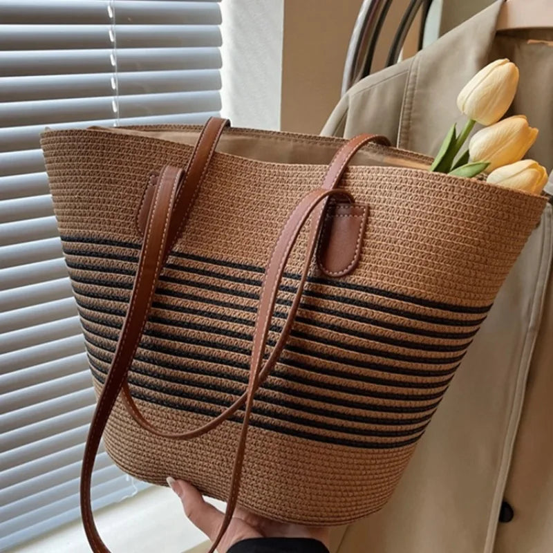 Maraya – The Inswind Straw Shoulder Bag