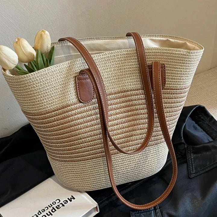 Maraya – The Inswind Straw Shoulder Bag