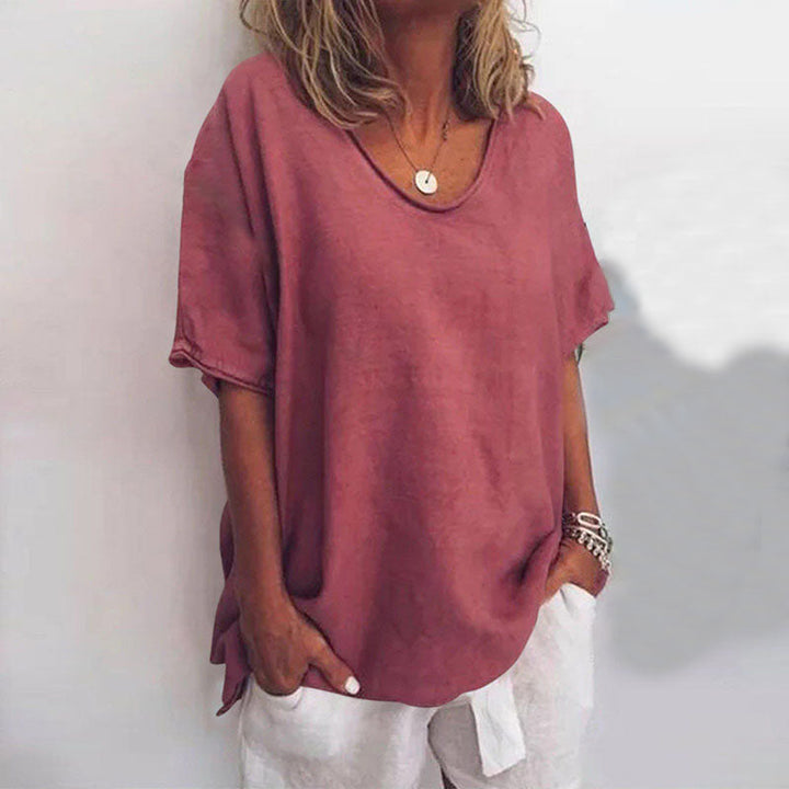 Irene | Everyday Soft Drape Top – Uncompromising Confidence