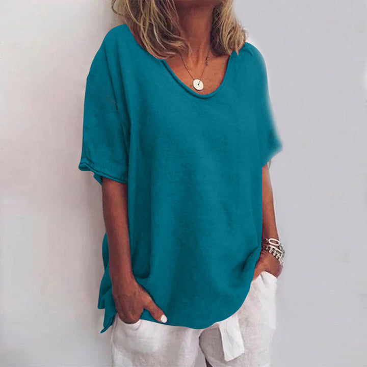 Irene | Everyday Soft Drape Top – Uncompromising Confidence